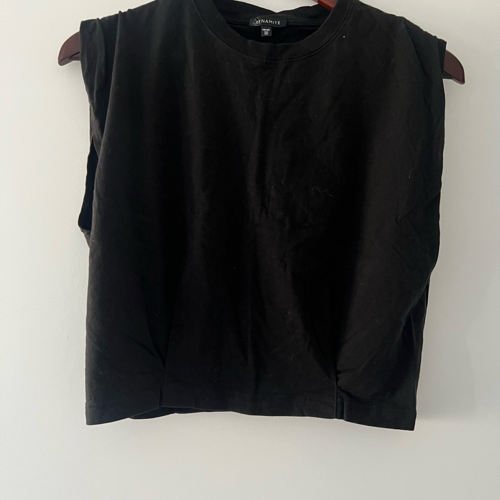 Dynamite Classic Black Tee